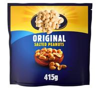 Salt & Vinegar Flavoured Peanuts, Premium Roasted Golden Snack, High in Protein and Fibre, 415g Resealable Pack