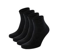 Salt & Vinegar Mens & Womens Bamboo Diabetic Ankle Socks, 4 Pack, Loose Fit, Wide, Stretchy, Seamless Toe, UK Size 4-7 & 7-11