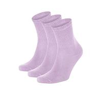 Salt & Vinegar Mens & Womens Bamboo Diabetic Crew Socks, 3 Pack, Loose Fit, Wide, Stretchy, Seamless Toe, UK Size 4-7 & 7-11