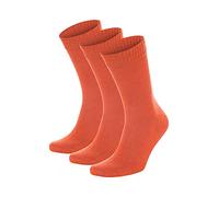 Salt & Vinegar Mens & Womens Bamboo Diabetic Crew Socks, 3 Pack, Loose Fit, Wide, Stretchy, Seamless Toe, UK Size 4-7 & 7-11