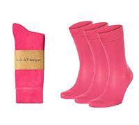 Salt & Vinegar Mens & Womens Bamboo Socks, 3 Pack Dress Socks, Soft Comfy Natural, Seamless Toe, UK Size 4-7 & 7-11