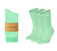Salt & Vinegar Mens & Womens Bamboo Socks, 3 Pack Dress Socks, Soft Comfy Natural, Seamless Toe, UK Size 4-7 & 7-11