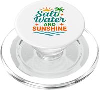 Salt Water and Sunshine Summer Theme PopSockets PopGrip for MagSafe