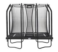 Salta 7ft x 5ft Rectangular Premium Black Edition Trampoline with Enclosure