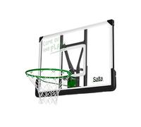 Salta Center Backboard - Wall-mounted Basketball Backboard - Basketball hoop with dunk ring - for children and adults - Outdoor - Black