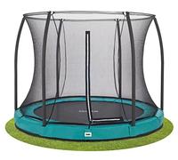 10Ft Salta Green Comfort Edition Inground Round Trampoline With Enclosure