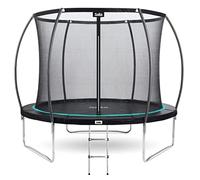 Salta Cosmos - Trampoline with safety net and ladder - ø 251 - Black (⌀ 251 cm, max. 100 kg)