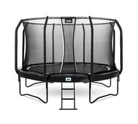Salta First Class 366cm Black Trampoline Grey Kids
