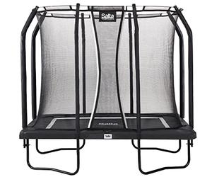 Salta Premium Black Edition - Rectangular - 153 cm x 214 cm - 7 x 10 ft - Protective Edge Black - Trampolines Safety Net