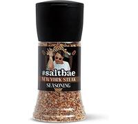 SaltBae New York Steak Seasoning - high quality seasoning for any home cook or grillmaster - ideal for a BBQ party - bring SaltBae to your kitchen - 1 pc New York Steak Seasoning