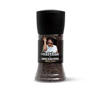 SaltBae Smoked Black Pepper Seasoning for steak - high quality seasoning for any home cook or grillmaster - ideal for a BBQ party - bring SaltBae to your kitchen - 1 pc Smoked Black Pepper Seasoning