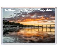 Saltburn-by-the-Sea - Yorkshire - Fridge Magnet 96 x 67 mm JUMBO SIZE BBSM1565