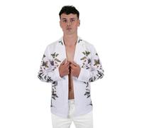 Saltburn style White Acorn Jacket Shirt Jacket Oliver Suit Quick Stag Deer Halloween Costume Midsummer Party Antlers Horns Movie