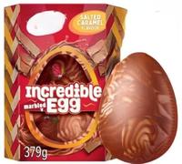 Salted Caramel Flavour Chocolate Easter Egg 379g (Pack of 2) "Indulgence in every bite, a moment of pure decadence" For All Occasions Birthday,Christmas,Easter,New Year