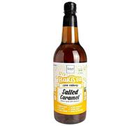 Salted Caramel Flavour Syrup Concentrate Vegan Barista Shots 1L Pack of 1 Compatible with Skinny Coffee Fat Gluten Sugar FREE with Welari Thank You Card | (1pack) (1000ml)