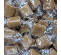Salted Caramel Fudge │ Gift Jar │ 500g │ Original Salted Caramel Fudge - Wrapped Retro Sweets Victorian Gift Jar by Candy Hive - Timeless Treats, Authentic Flavour