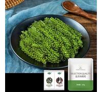 Salted sea grapes 120g/bag,kelp, seaweed, sushi cold dishes,healthy green fruits,seaweed dishes,hotpot ingredients,vegetarian,fresh fruits and vegetables，snack，Grapes growing in the ocean (5bag)