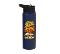 Saltena Empanada Chorrea Jigote Stainless Steel Insulated Water Bottle