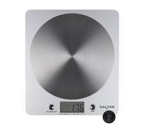 Salter 1036 SVSSDR Digital Kitchen Scale - 5kg Capacity, Aquatronic Liquid Measurement, Add & Weigh Function, Easy-Read LCD, Battery Included, New