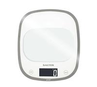 Salter 1050 WHDR Digital Kitchen Scale - 5kg Baking/Cooking Food Scales, Measure Liquids/Fluids, Add & Weigh, Easy Read Electronic Backlit Display, 15 Year Guarantee, Batteries Included, Curve Design