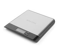 Salter 1052A SSBKDR Arc Pro Stainless Steel Kitchen Scale, Compact, 5 kg Max Capacity, Cooking/Baking, Add & Weigh, Hygienic, Measures Liquids/Fluids, Compact, Stainless Steel