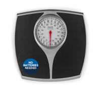 Salter 148 BKSVDR Speedo Dial Bathroom Scale - Mechanical Weighing Scales For Body Weight, Easy Read Dial & Rotating Pointer, Instant Readings, Large Foot Platform, Weighs Up To 136 kg/ 21 st