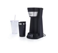 Salter 2-in-1 Iced Coffee Maker With Travel Mug & Plastic Cup in Black | Charlies