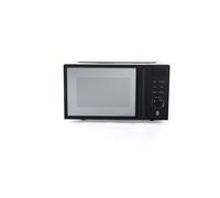 Salter 20L Digital Microwave - 8 Automatic Cooking Functions, 60-Minute Timer, LED Display, Defrost by Time/Weight, 25.5 cm Glass Turntable, Mirrored Screen, 800W, Black