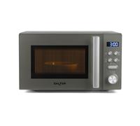 Salter 20L Digital Microwave 95-Min Timer 25cm Turntable LED Display Cosmos Grey