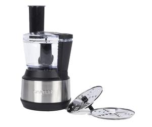 Salter 3?in?1 Electric Food Processor 600ml 300W Chop Slice Shred Compact Black