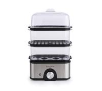 Salter EK5885 3 Tier Compact Food Steamer Multi Cooker 500W