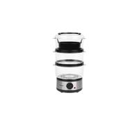 Salter 3-Tier Steamer Multi-Cooker Food Stainless Steel Compact Rice Cooker 500W