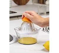 Salter 4-In-1 Citrus Juicer - Non-Slip Base, 2 Reamer Sizes, Separate Eggs, Juice Extractor, Stainless-steel Zester, Fresh Orange Juice, Perfect for Egg White Omelettes, Salad Dressings, Juice, Zest