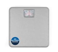 Salter 433 SVDR Mechanical Bathroom Scale - Body Weight Scale with 120 KG Capacity, Large Platform with Non-Slip Mat, Easy to Read Rotating Dial, No