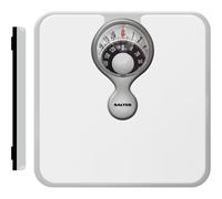 Salter 484 WHDR Mechanical Bathroom Scale Non-Slip Cushion Mat, No Batteries, Max Capacity 133kg, Accurate & Precise Metric & Imperial Readings