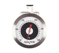 Salter 513 SSCR Oven Thermometer - Stainless Steel Dial, Food Baking, Temperature Gauge 50 - 300°C, For Home/Kitchen, Hang or Stand in Oven, Instant Read, Adjustable Viewing Angle, Bold Display
