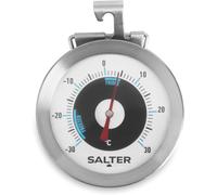 Salter 517 SSCR Analog Fridge and Freezer Thermometer - Silver