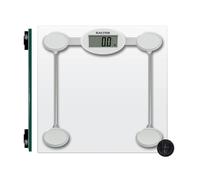 Salter 9018S SV3R Digital Bathroom Scale - Electronic Body Weight Scale, Fitness Scale with 180 KG Capacity, Easy to Read LCD Display, Tap to Start, Large Toughened Glass Platform, Batteries Included