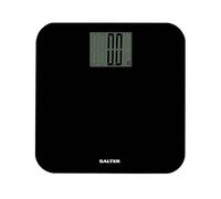 Salter 9049 BK3R Max Digital Bathroom Scale - Weighing Scales For Body Weight, Supersize LCD Display, 250kg / 39st 6 lb, Includes Carpet Feet & Battery, Step On Instant Weight Readings, Compact Design