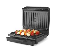Salter ActiGrill Compact - 2 Portion Small Health Grill, Floating Hinge To Cook Thicker Pieces Of Food & Deep Fill Paninis, Non-Stick Cooking Plates, Automatic Temperature Control, PFAS-Free, 850W