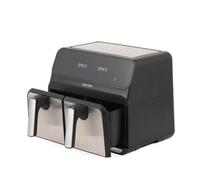 Salter Air Fryer Dual EK5196BQ 7.6L Healthy Food Cooker Less Oil 1700W