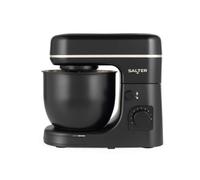Salter Alchemy Stand Mixer - Electric Baking Whisk, 8 Speeds & Pulse Setting, 5 Litre Mixing Bowl, Planetary Mixing Action, Removable Splash Guard, Whisk, Dough Hook, Beater, Safety Lock, 1300 W