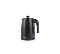 Salter Alchemy Electric Kettle, 1.7 L, 3 Kw Rapid Boil, Black/Gold | 360° Swivel Base, Flip-Top Lid, Water Level Indicator, Boil-Dry Sensor, Automatic Shut Off, Removable Limescale Filter