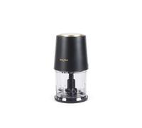 Salter Alchemy Mini Food Chopper, 260 W, 500 Ml Bowl | Press-Button Control, Stainless Steel 2-Wing Blade, Whisk Attachment, Turbo And Pulse Modes, Storage Lid, Anti-Slip Base