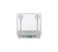 Salter Aquatronic Digital Stylish Glass Platform Silver Design Electronic Cooking Scale Appliance Home Kitchen, Weigh Food Accurate Precisio