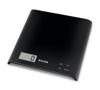 Salter Arc Electronic Digital Kitchen Scales Black 1066 Slim Design Easy Clean