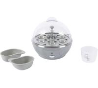 Salter Aspen Electric Egg Cooker for Boiled/Poached, 6 Egg Capacity 430W Silver