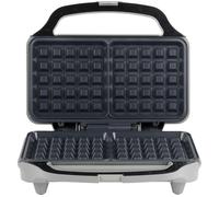 Salter Aspen XL Waffle Maker - Extra Thick Waffles, XL Waffle Iron Machine, PFOA-Free, Non-Stick Coating, XL Cooking Plates, Automatic Temperature Control, Savoury Snacks/Desserts, 900W, EK6346MMS