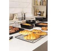 Salter Bakes 7Pc Stacking Bakeware Set Black