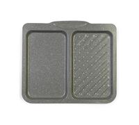 Salter Baking Tray Oven Sheet 2 in 1 Split Dual Function Non-Stick Carbon Steel